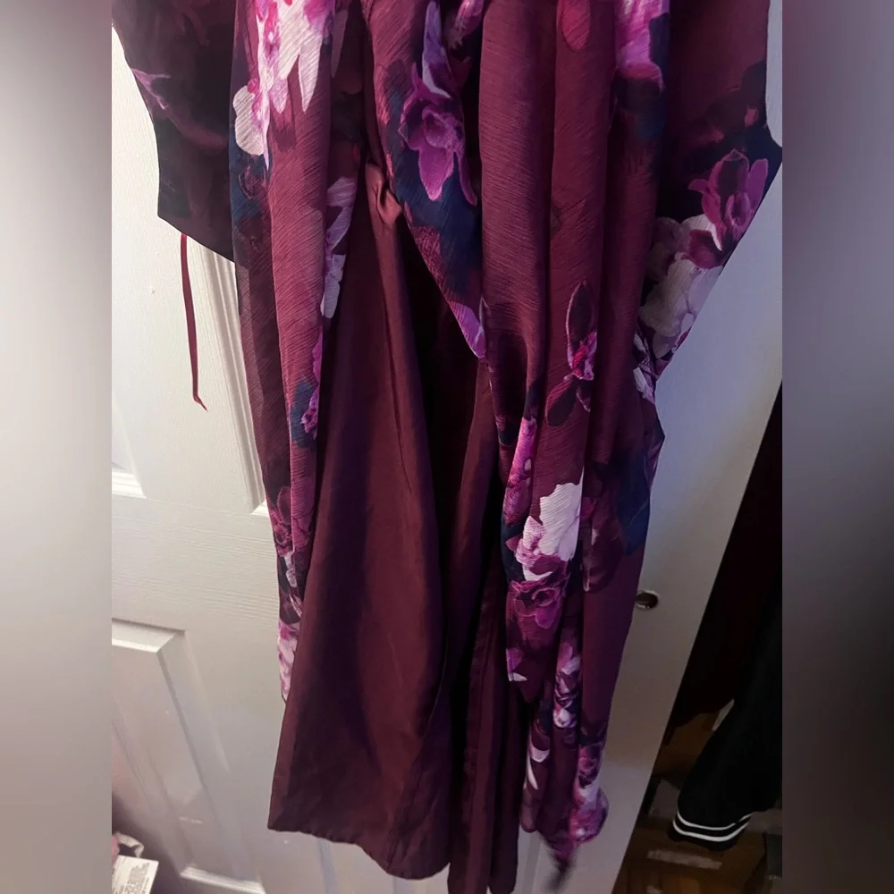 Jennifer Lopez dress size large new w/o tags floral - Picture 5 of 9